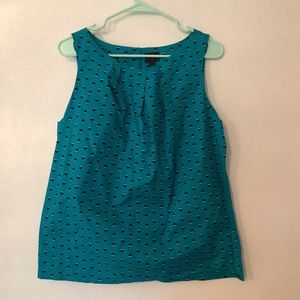 Worthington Teal Professional Work Blouse Large